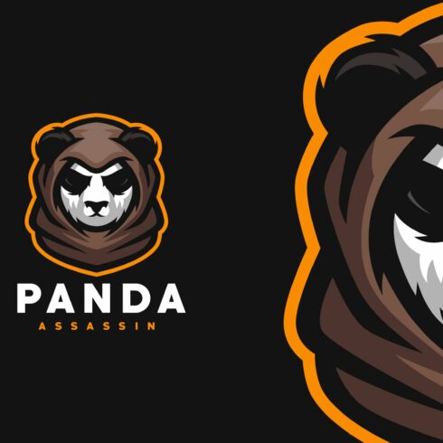 Assassin Panda logo design cover image.