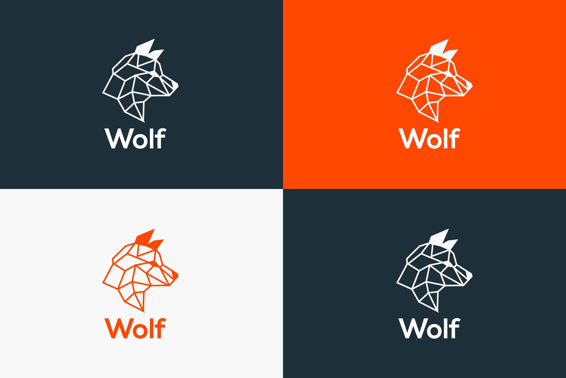 Icon logo of a Wolf/Dog cover image.