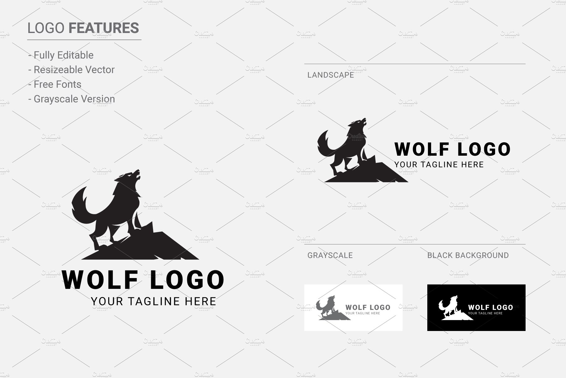 Wolf Logo cover image.