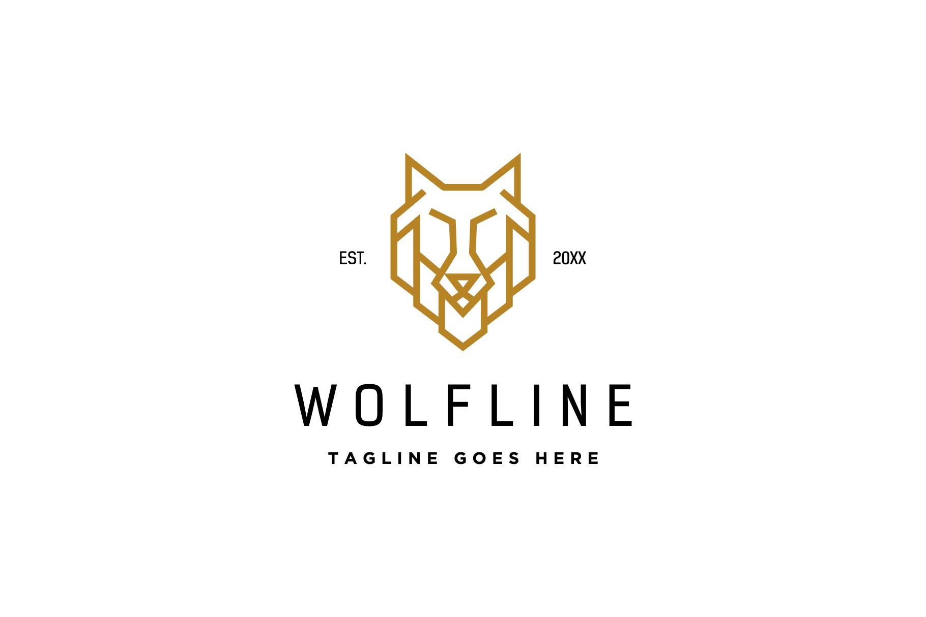 wolf head logo cover image.