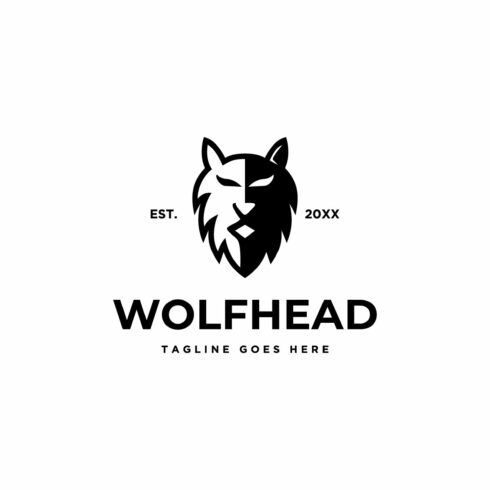 wolf head logo cover image.