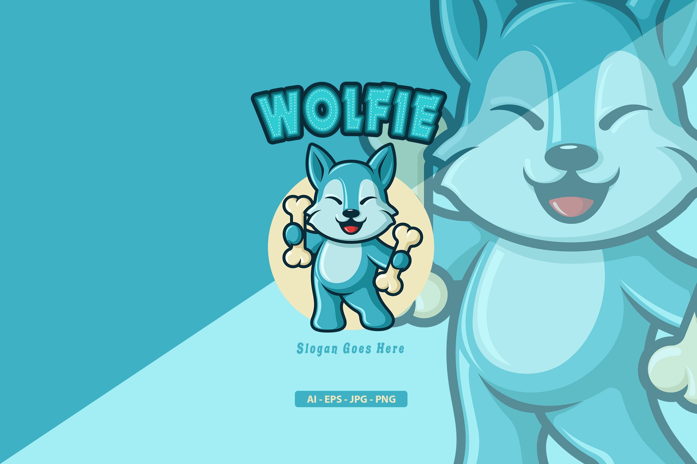 Wolf - Mascot Logo cover image.