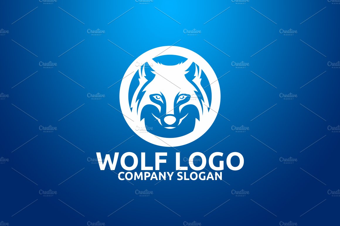 Wolf Logo preview image.