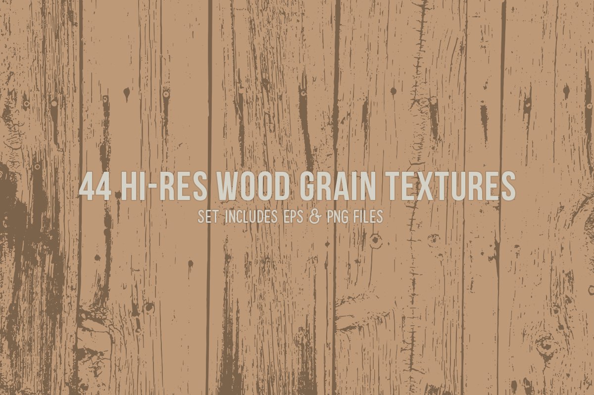 Wood Grain Textures preview image.