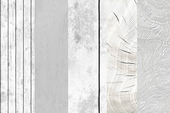 White wooden backgrounds preview image.