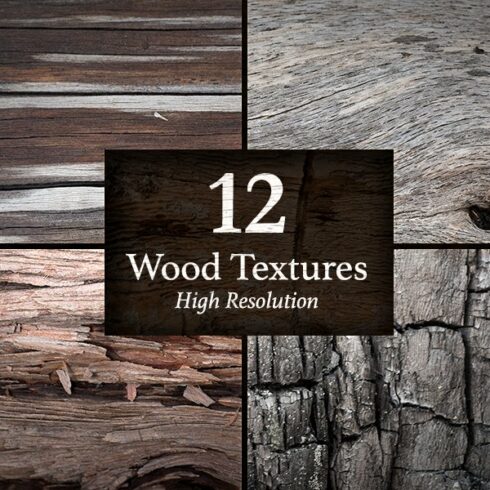 12 Wood Textures cover image.