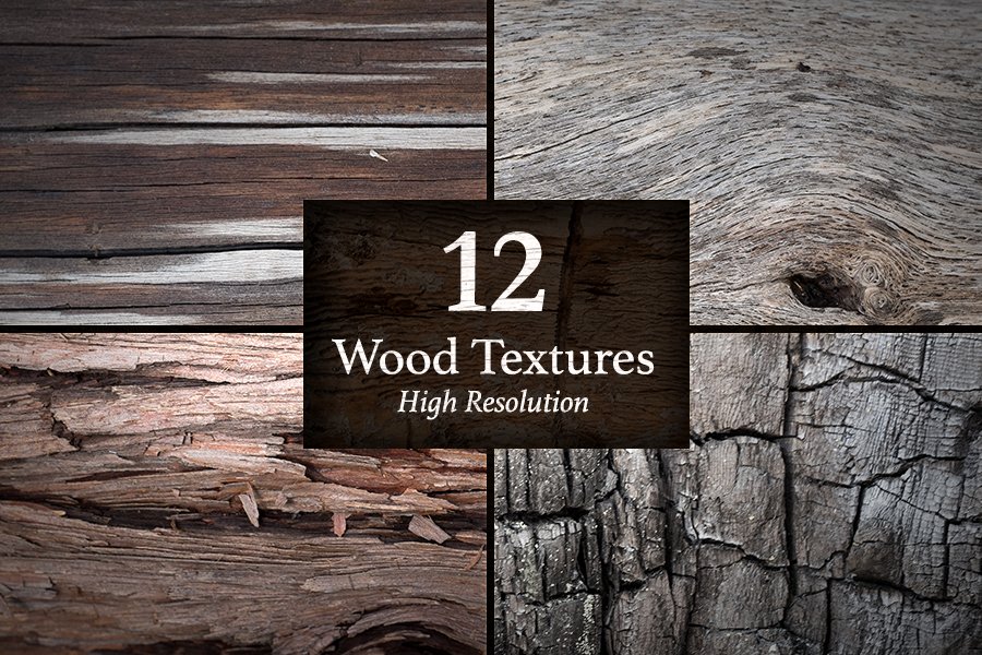 12 Wood Textures cover image.