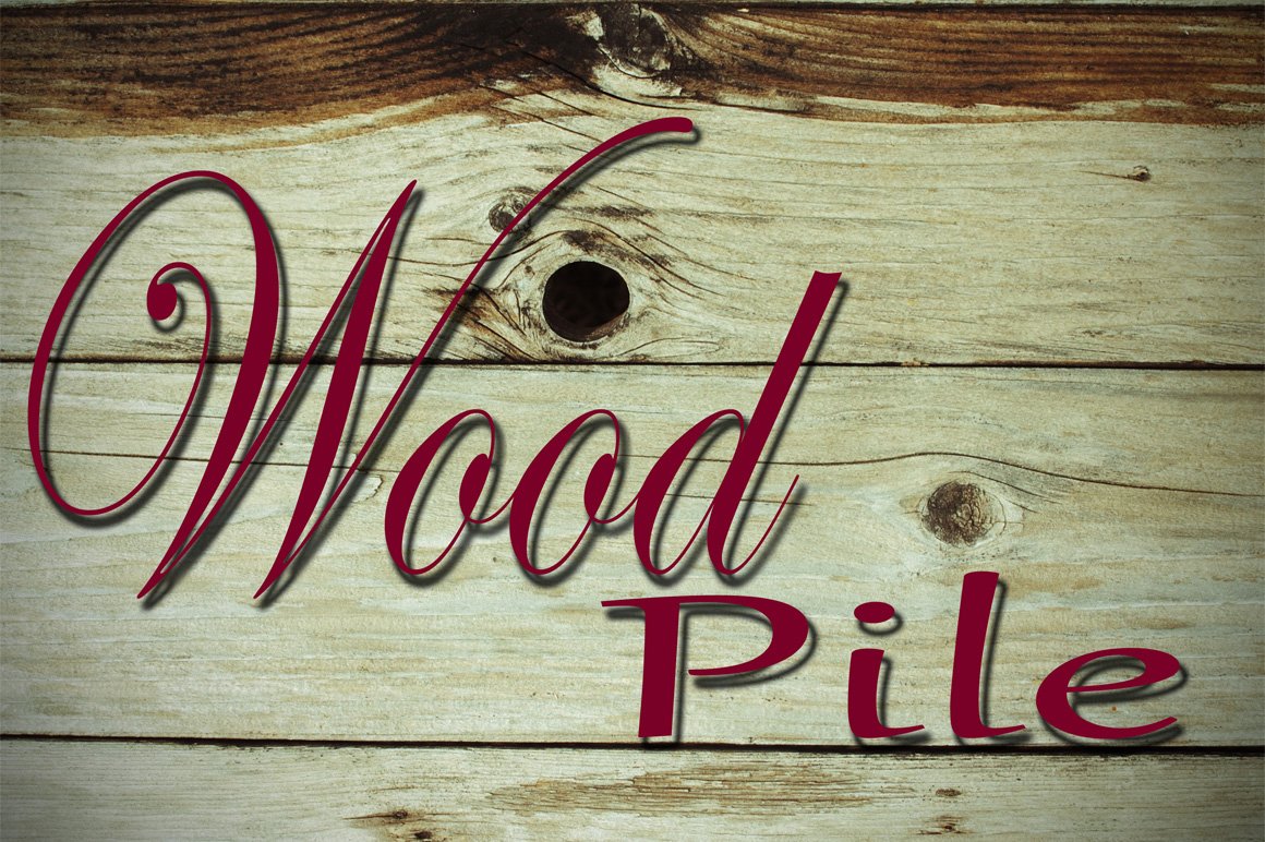 Wood Pile - (bundle) cover image.