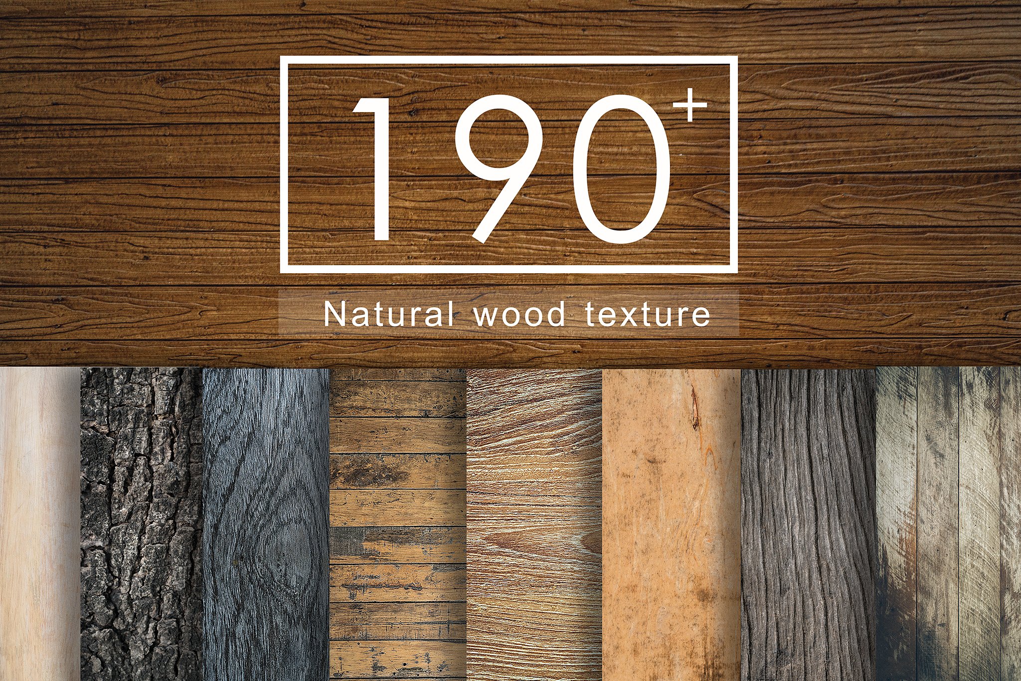 190+ Nutural Wood Texture set 01 cover image.