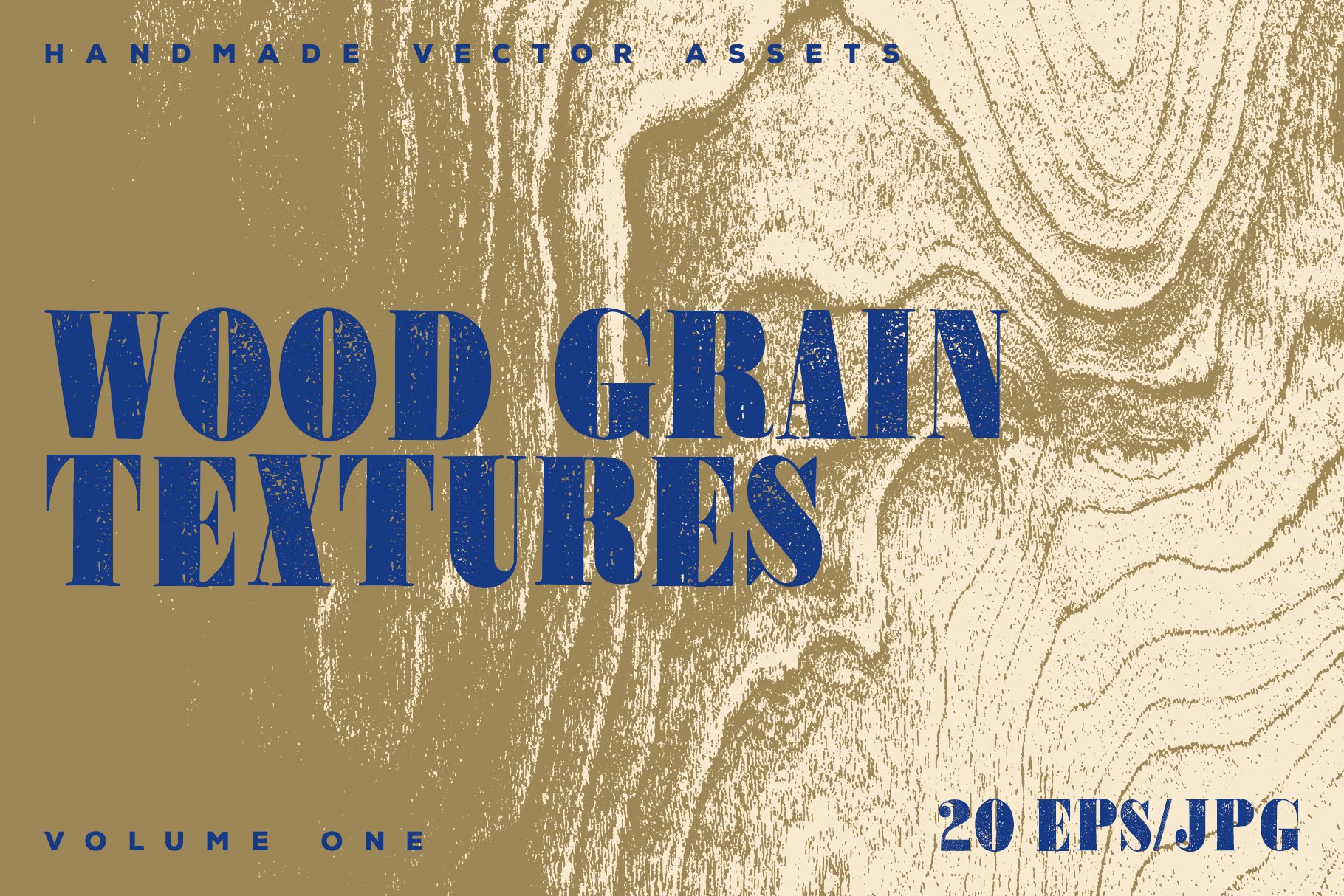 Wood Grain Textures Volume One cover image.