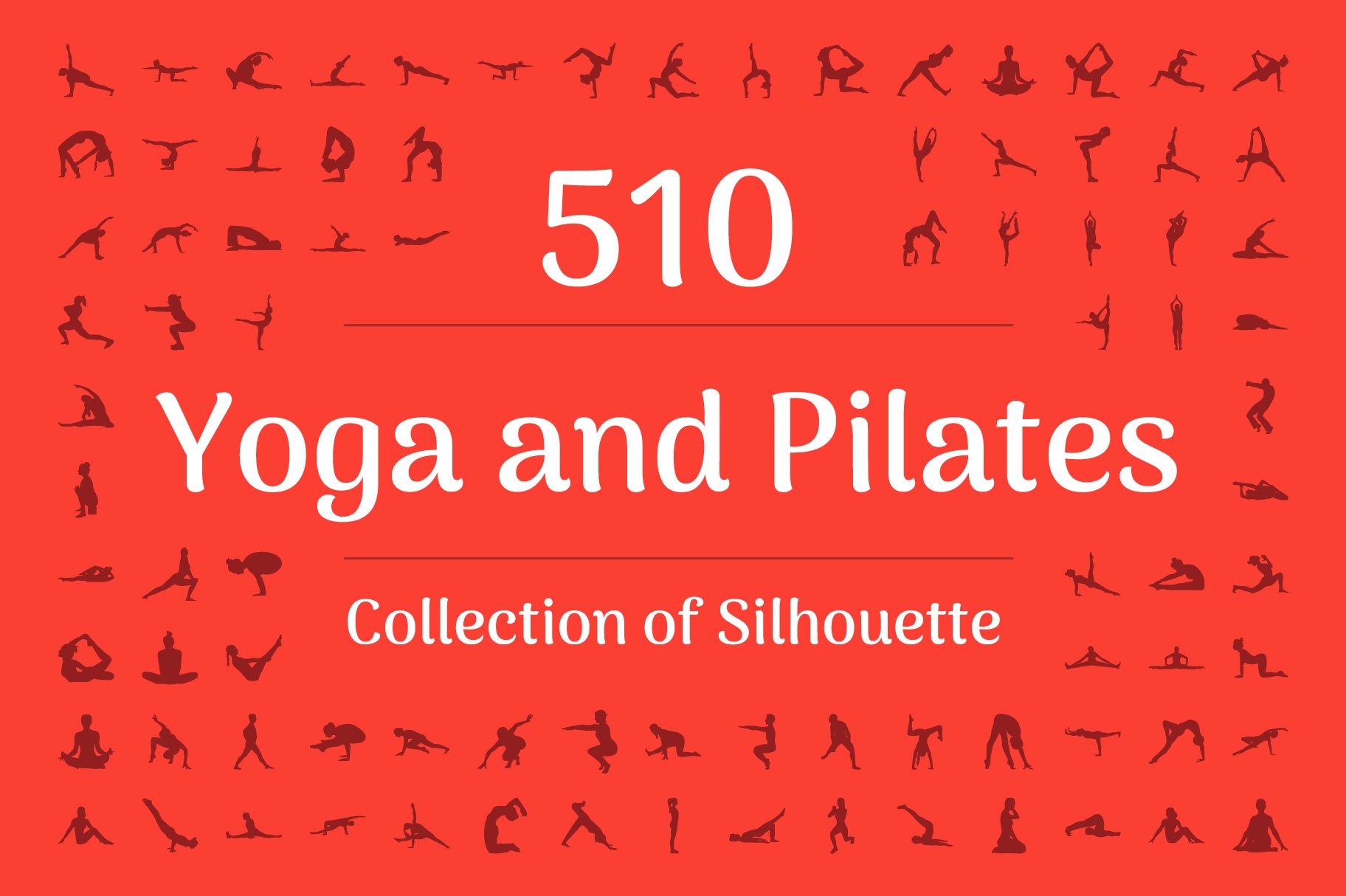 510 Yoga and Pilates Silhouette cover image.