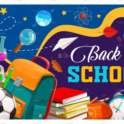 Back to school and education cover image.