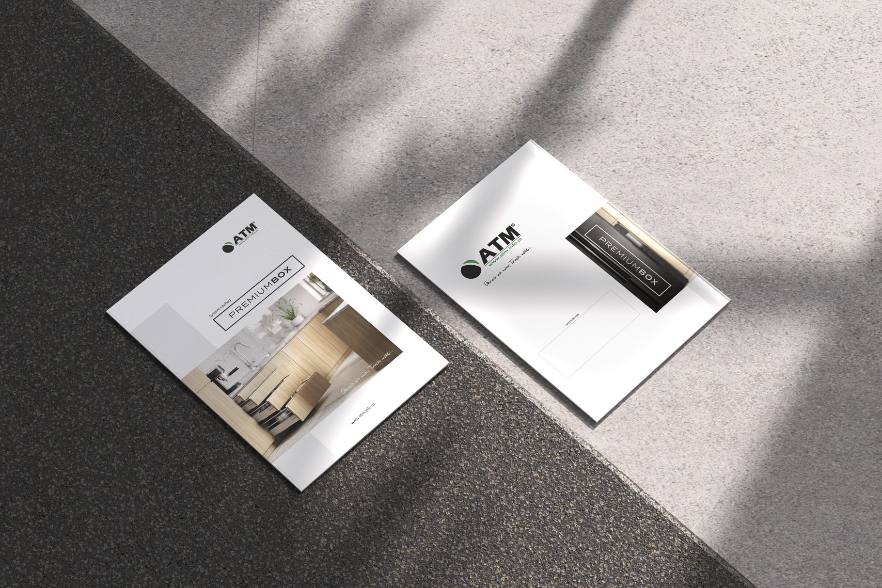 A4 brochure | Catalog mockups preview image.