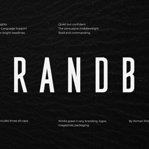 Brandbe — Stylish Sans Serif cover image.