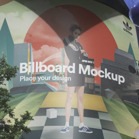 Billboard Building Mockup - PSD cover image.