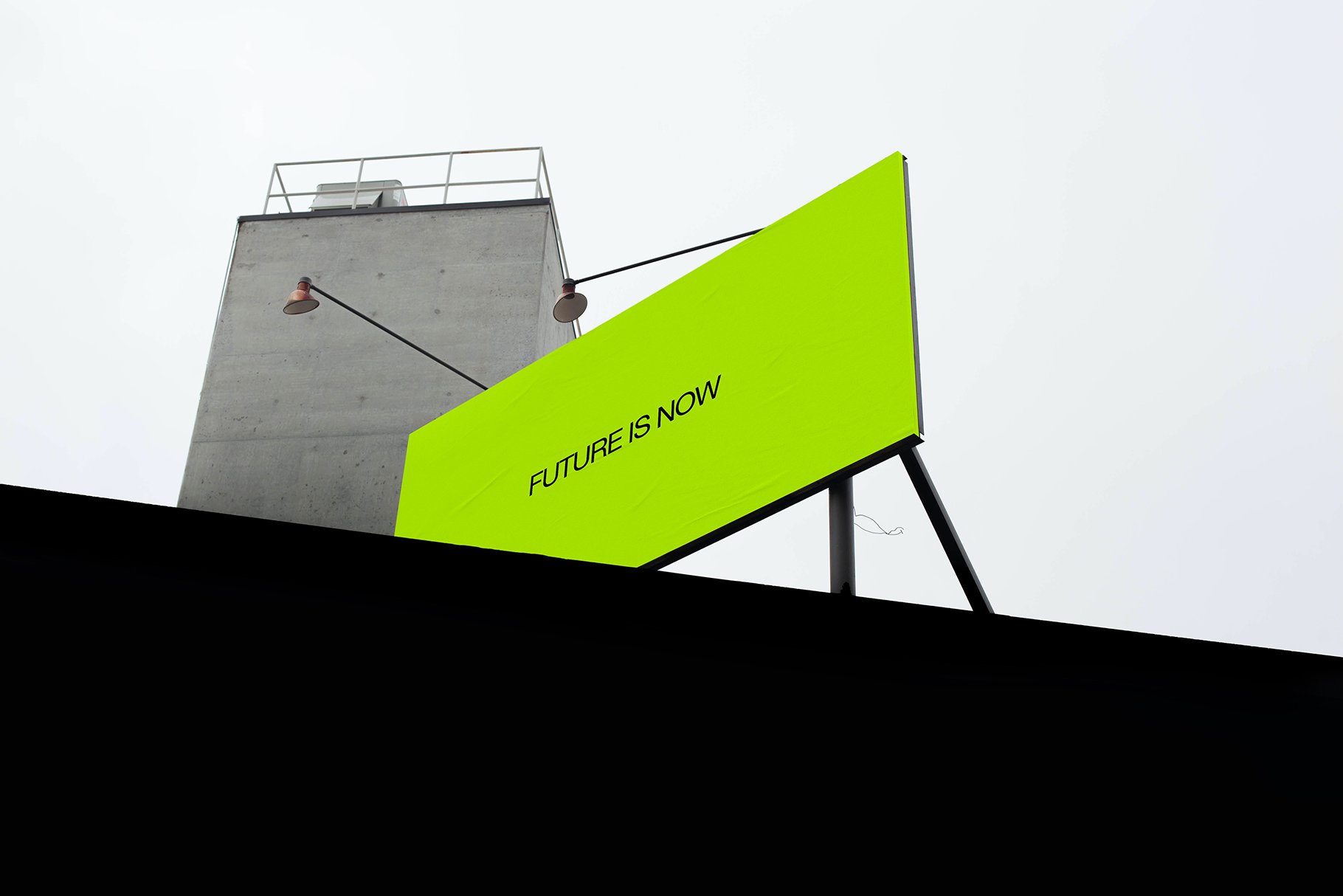 Rooftop Billboard Mockup cover image.