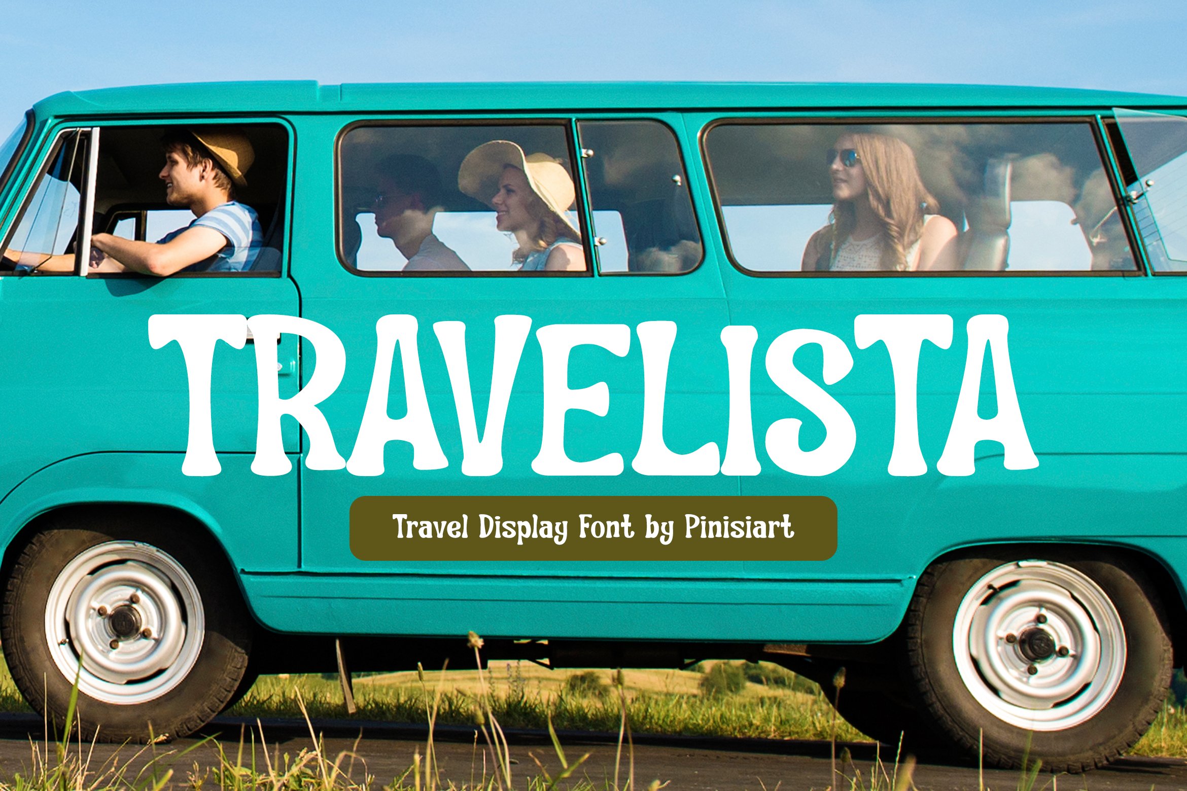 Travelista – Vacation Display Font cover image.