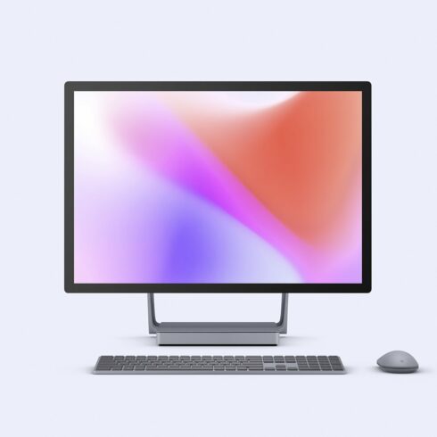 Desktop Surface Studio 2 - Mockups cover image.