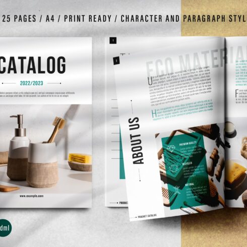 Product Catalog Layout cover image.