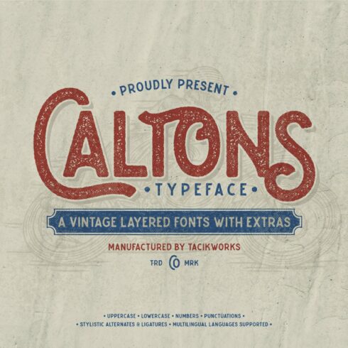 Caltons Typeface With Extra Bonus cover image.