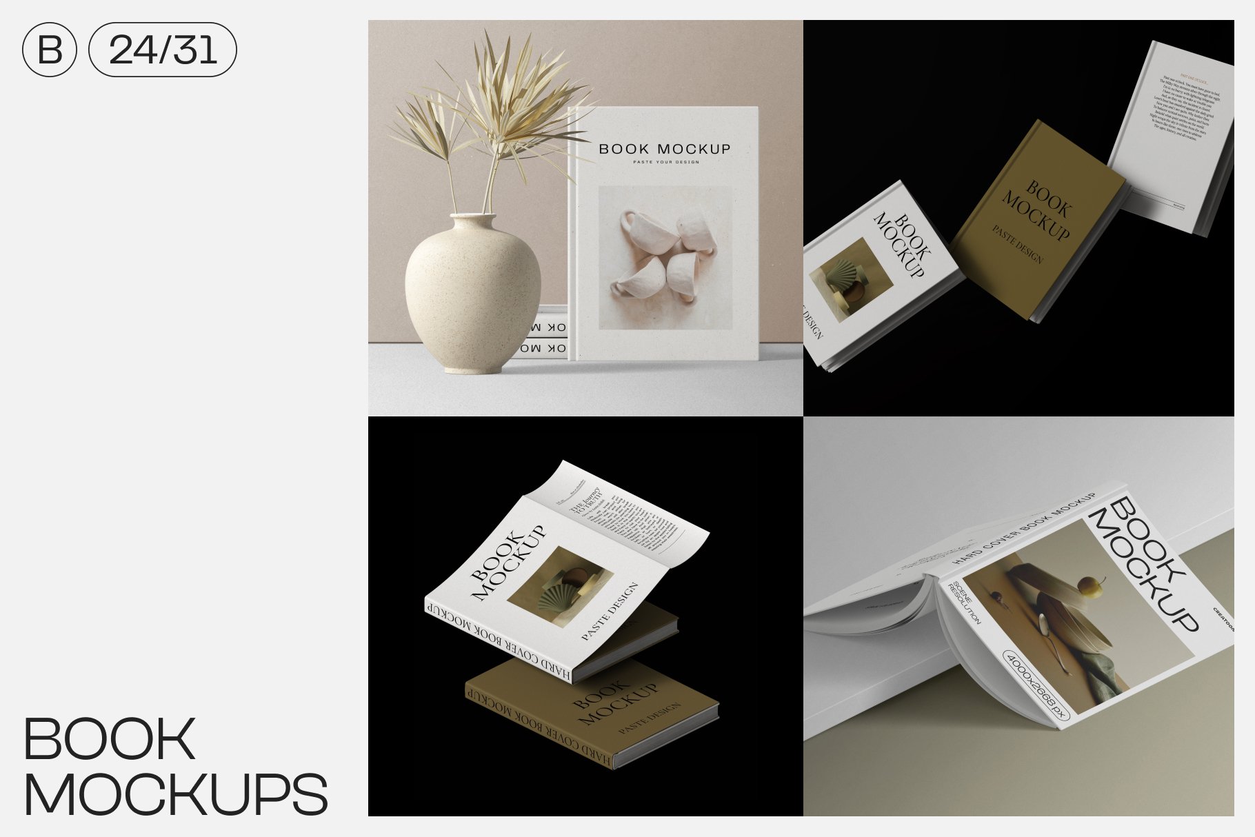 55 book mockups cover image.