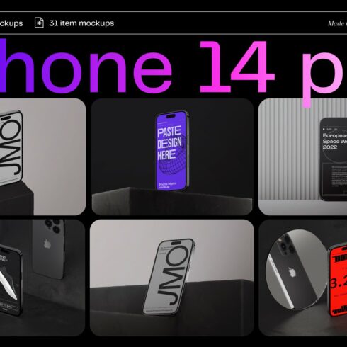 iPhone 14 pro mockups - v1 cover image.