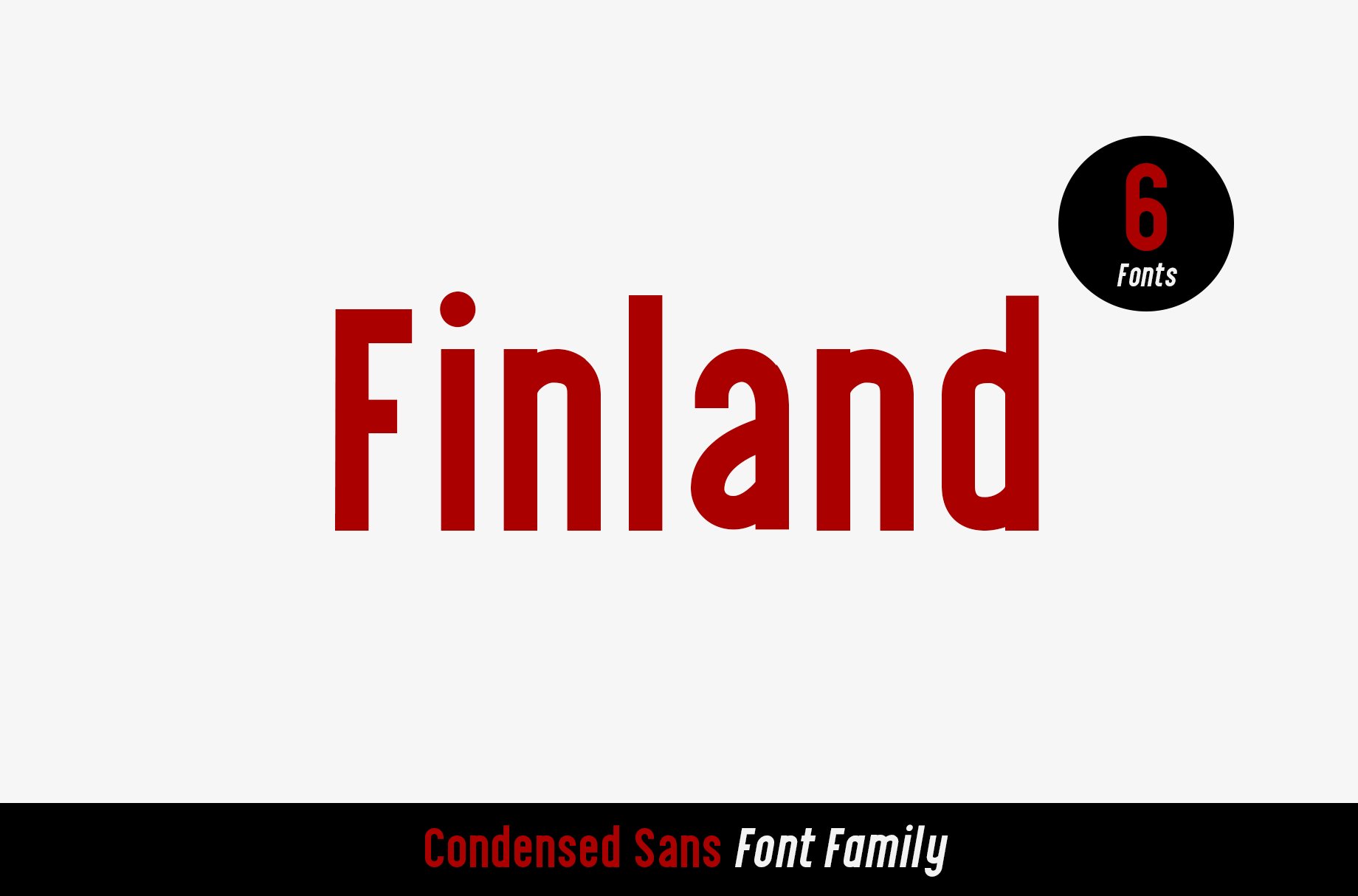 Finland Font Family cover image.
