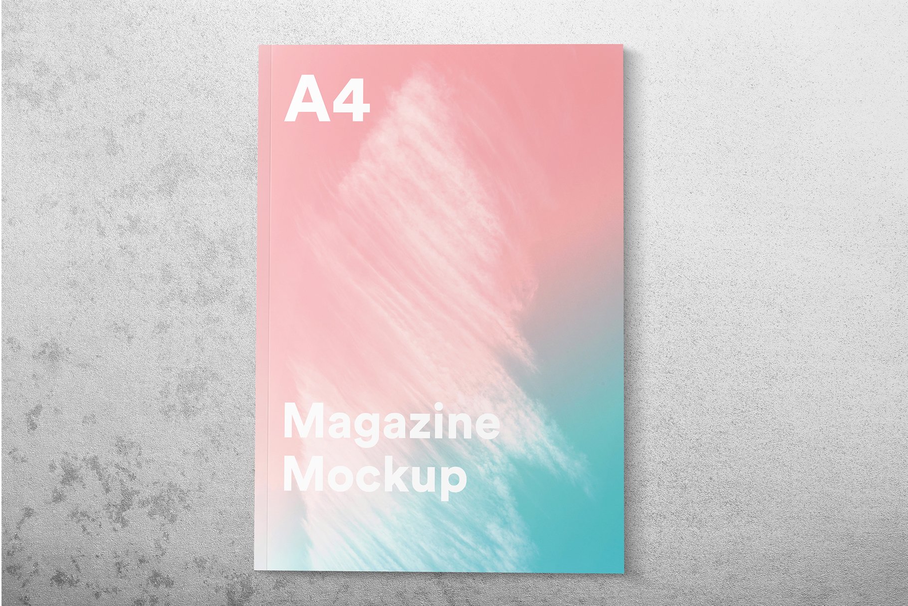 A4 Magazine Brochure Mockup (SALE) preview image.