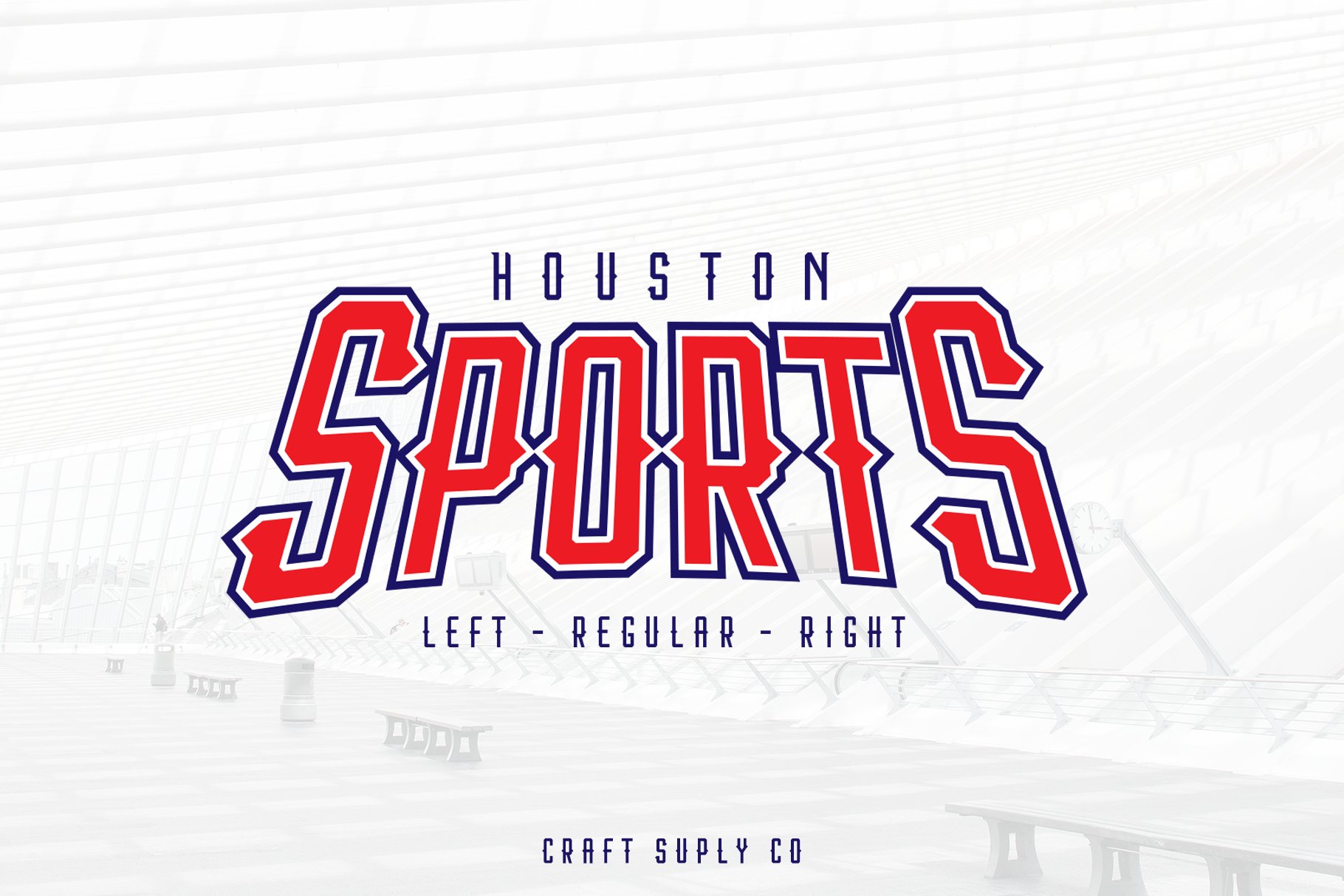 Houston Sports Font Family cover image.