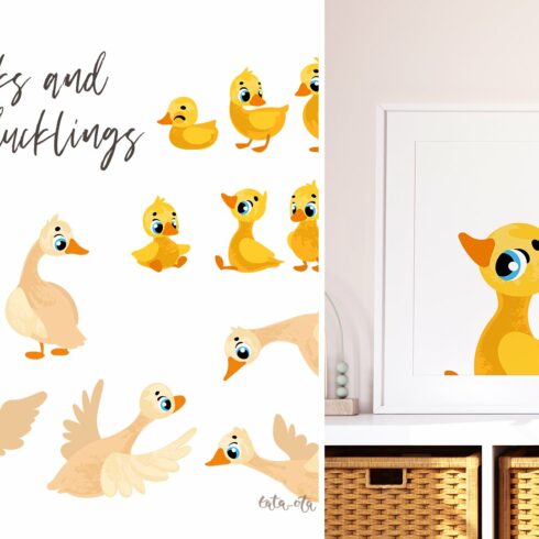 Ducks and ducklings cover image.