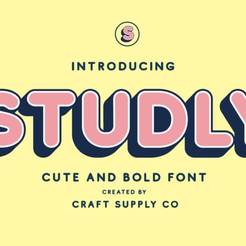 Studly - Layered Font Family cover image.