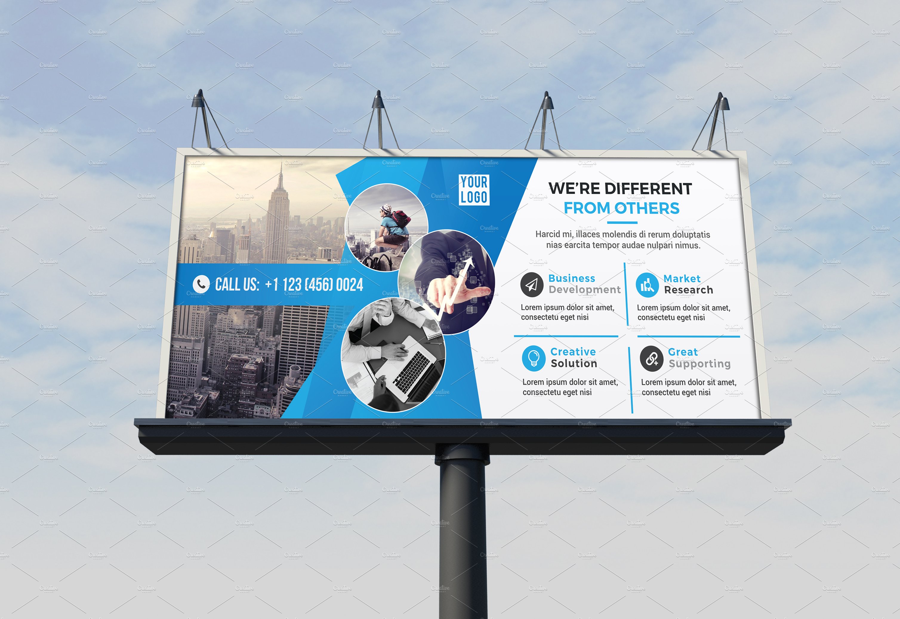 Billboard Template preview image.
