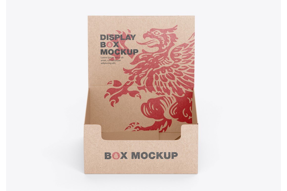 Display Box Mockup cover image.