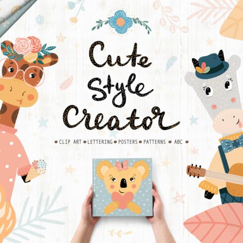 Cute Style baby animals Creator cover image.