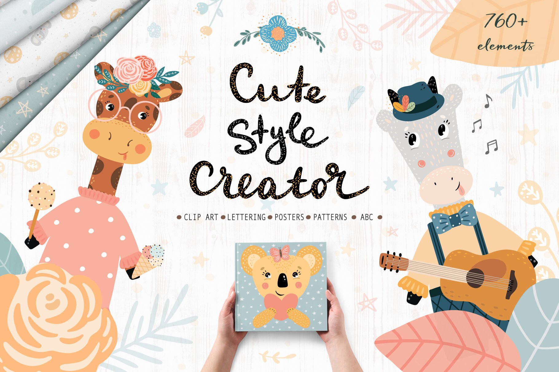 Cute Style baby animals Creator cover image.