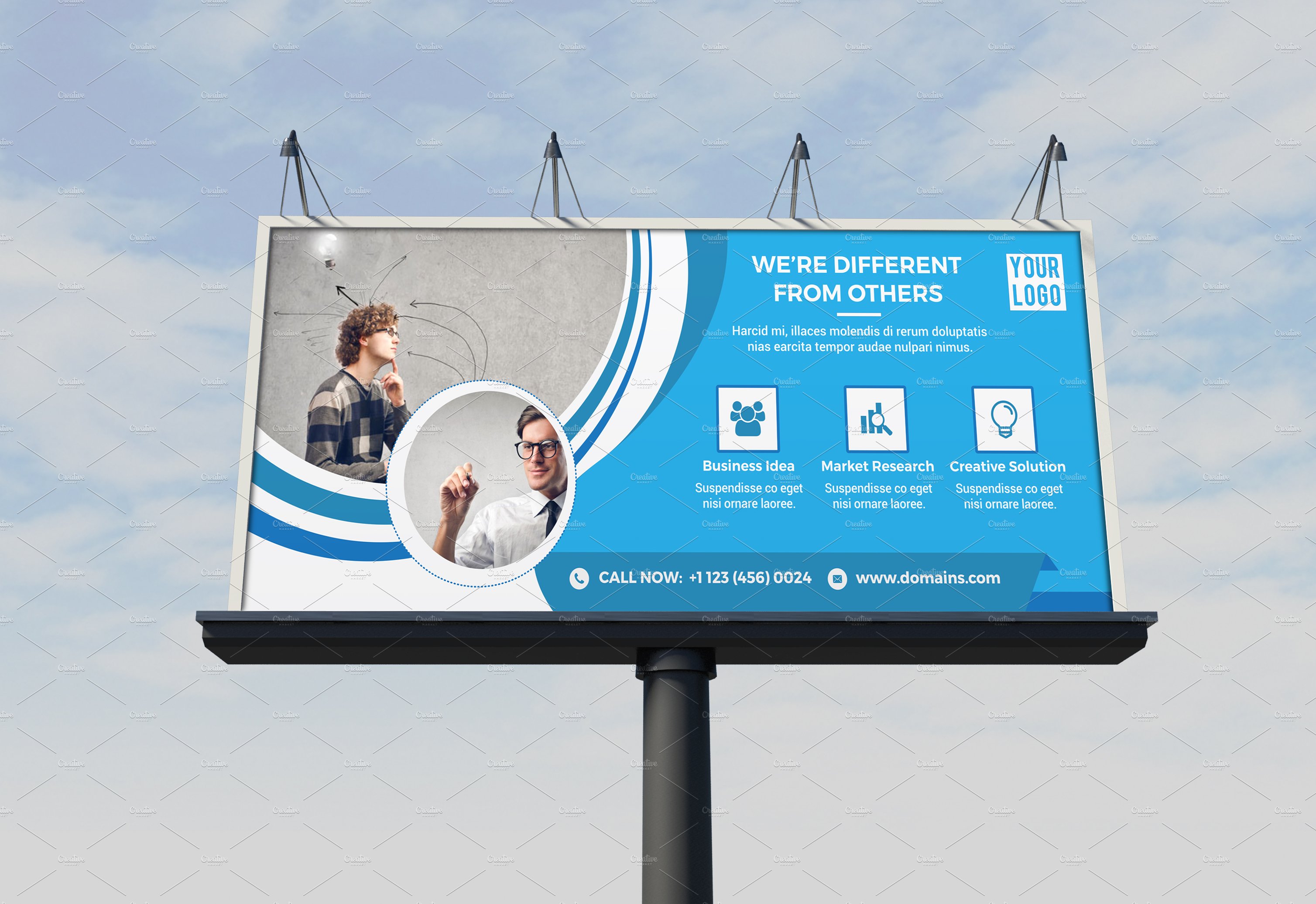 Billboard Template preview image.