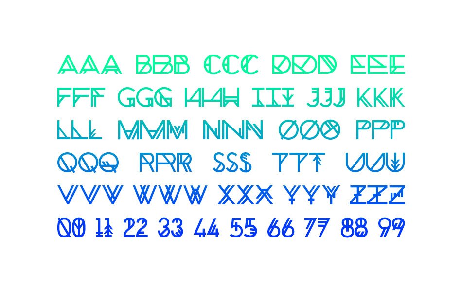 Chronic Typeface preview image.