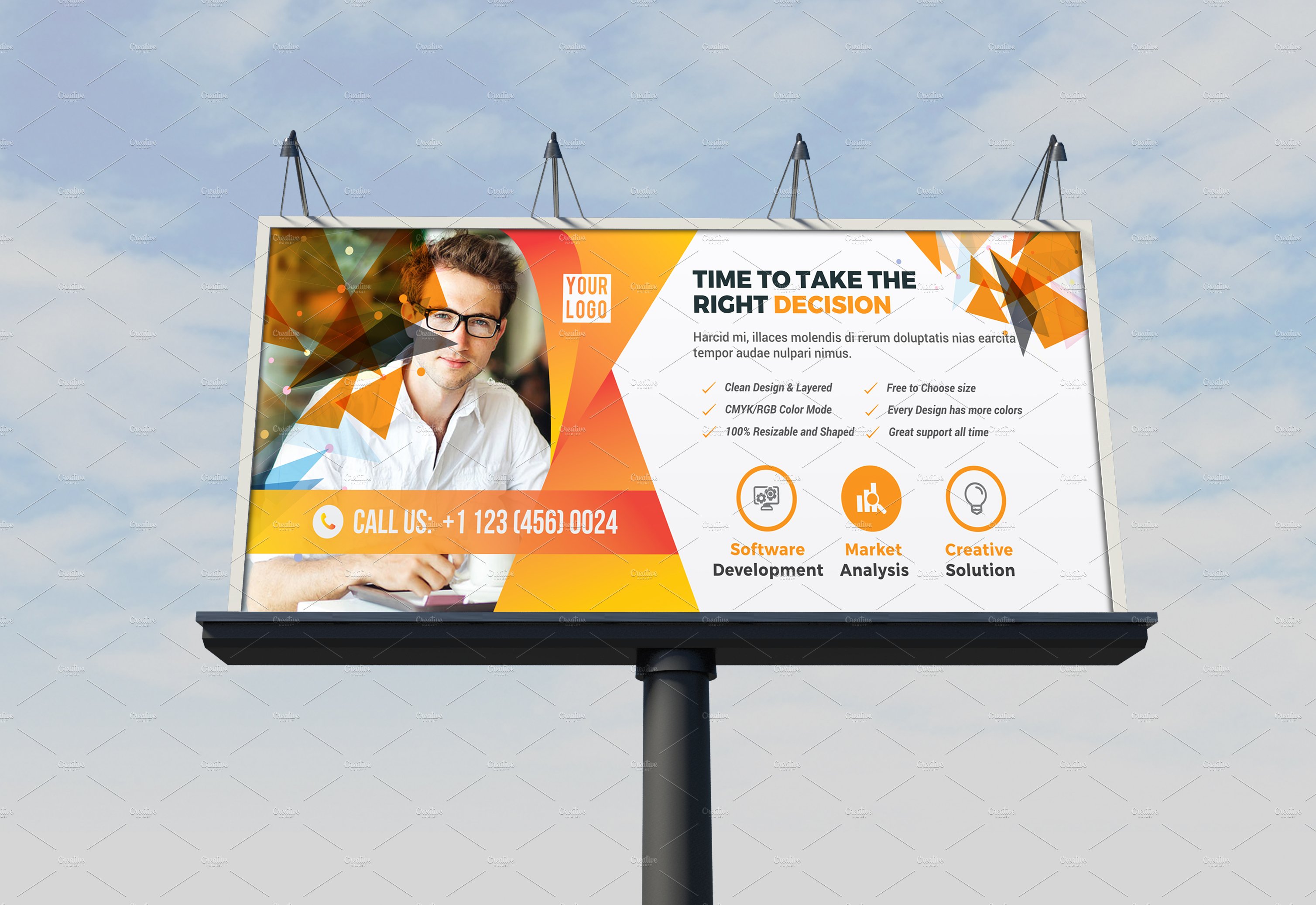 Billboard Template preview image.