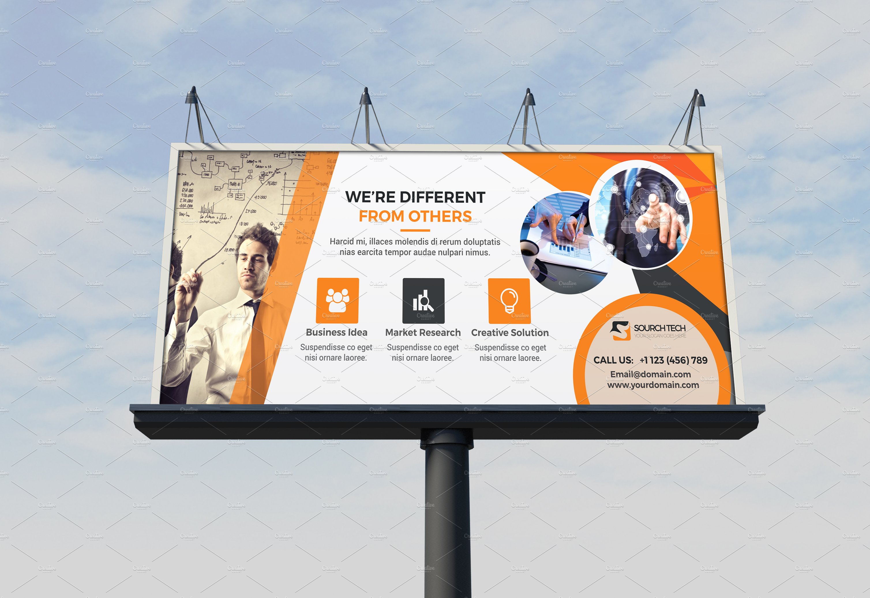 Billboard Template preview image.