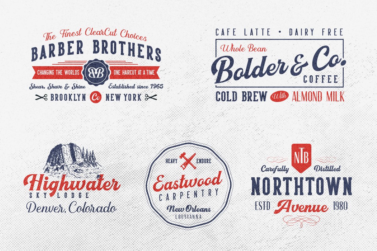 Harsey Type ToolBox (16 FONTS) SALE! preview image.