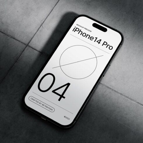 iPhone14 Pro - Mockup 04 cover image.