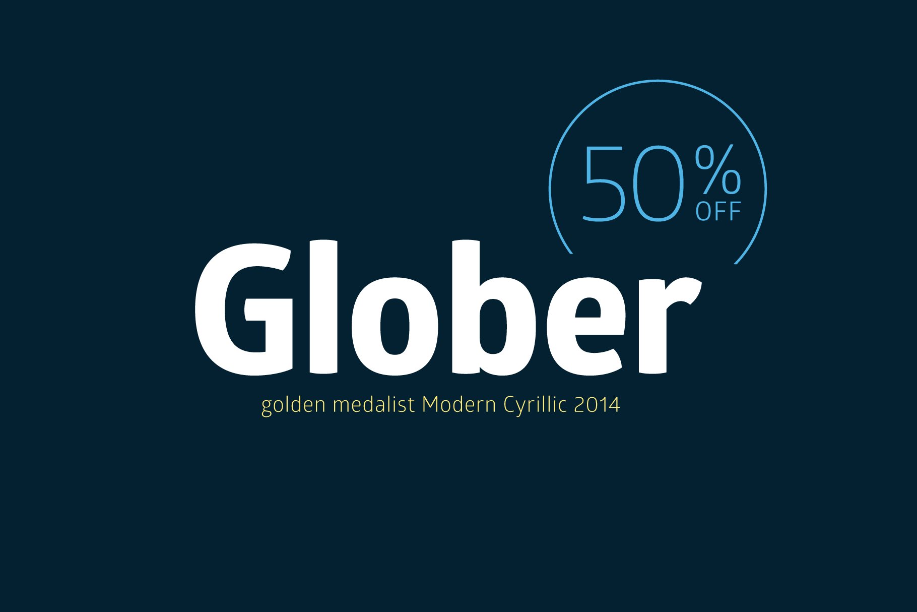 Glober Font Family cover image.