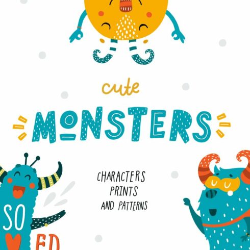 Cute Monsters - Kids collection cover image.