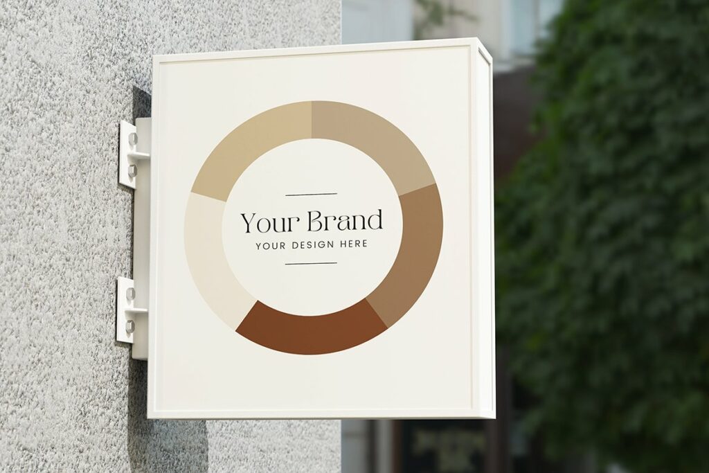 Sign Board Mockup – MasterBundles