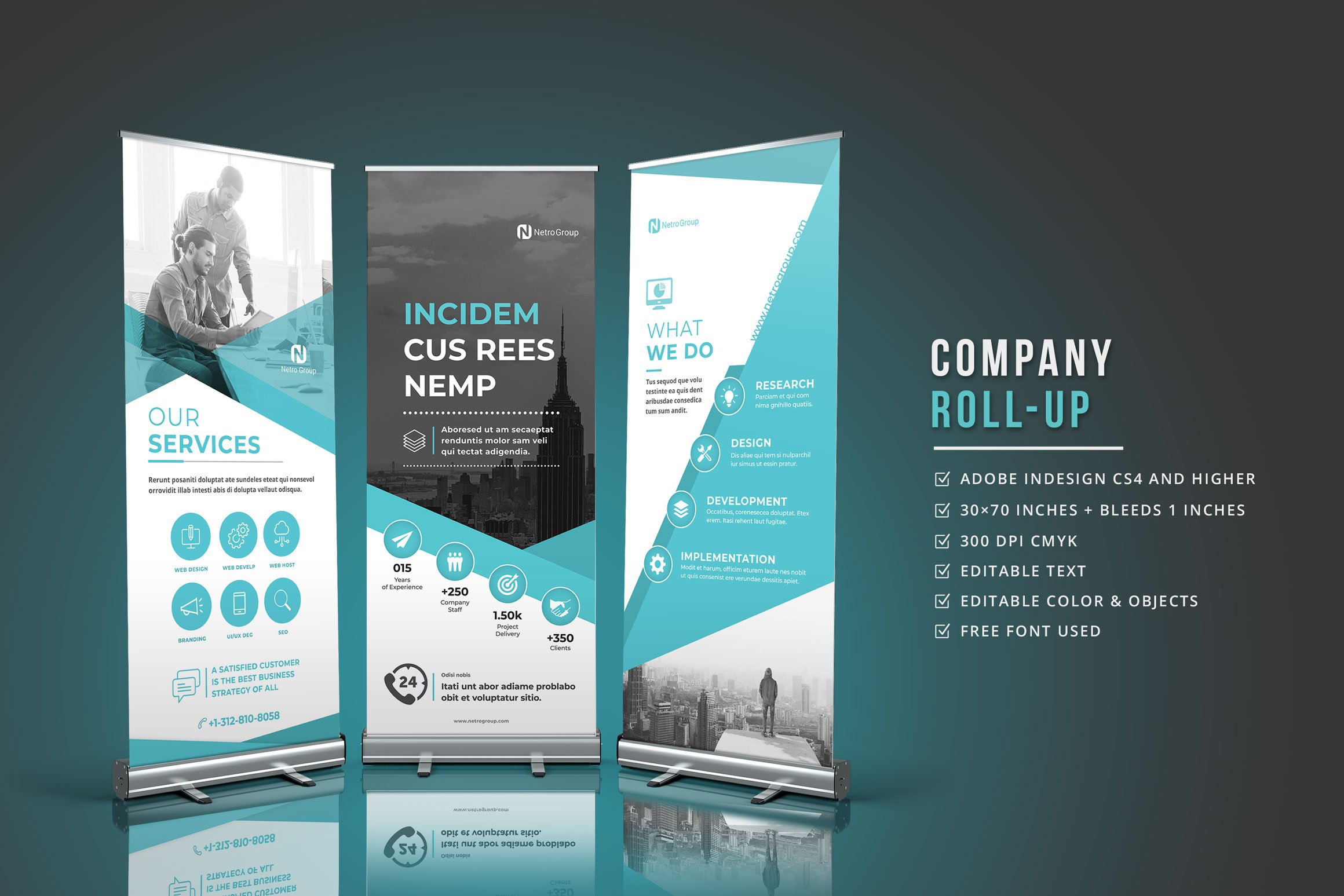 Business Roll-Up Banner cover image.