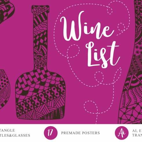Wine list collection cover image.