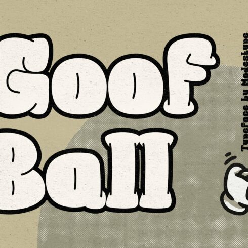 Goof Ball - Sporty Cartoon Font cover image.