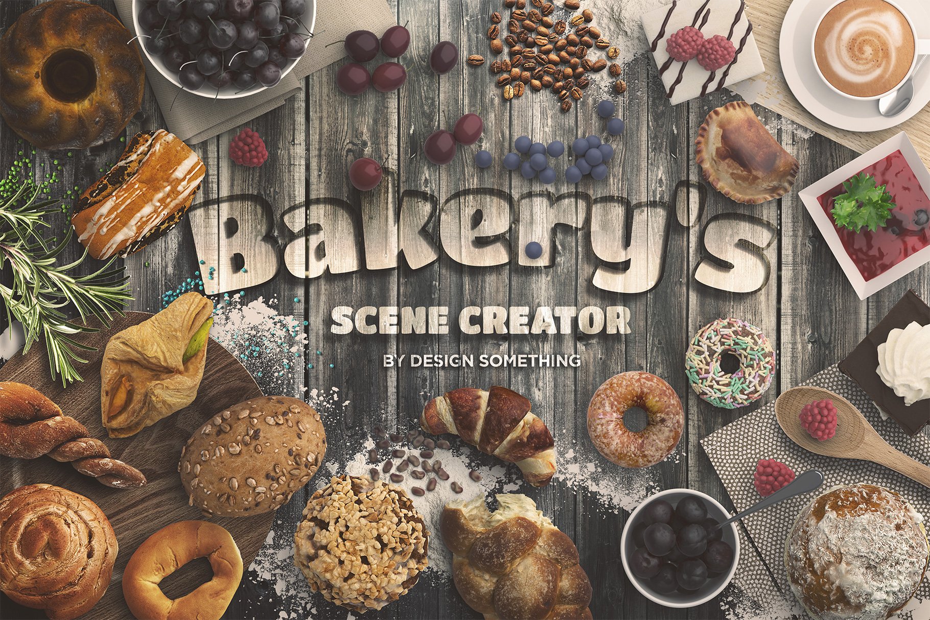 Bakery Scene Creator Top View cover image.