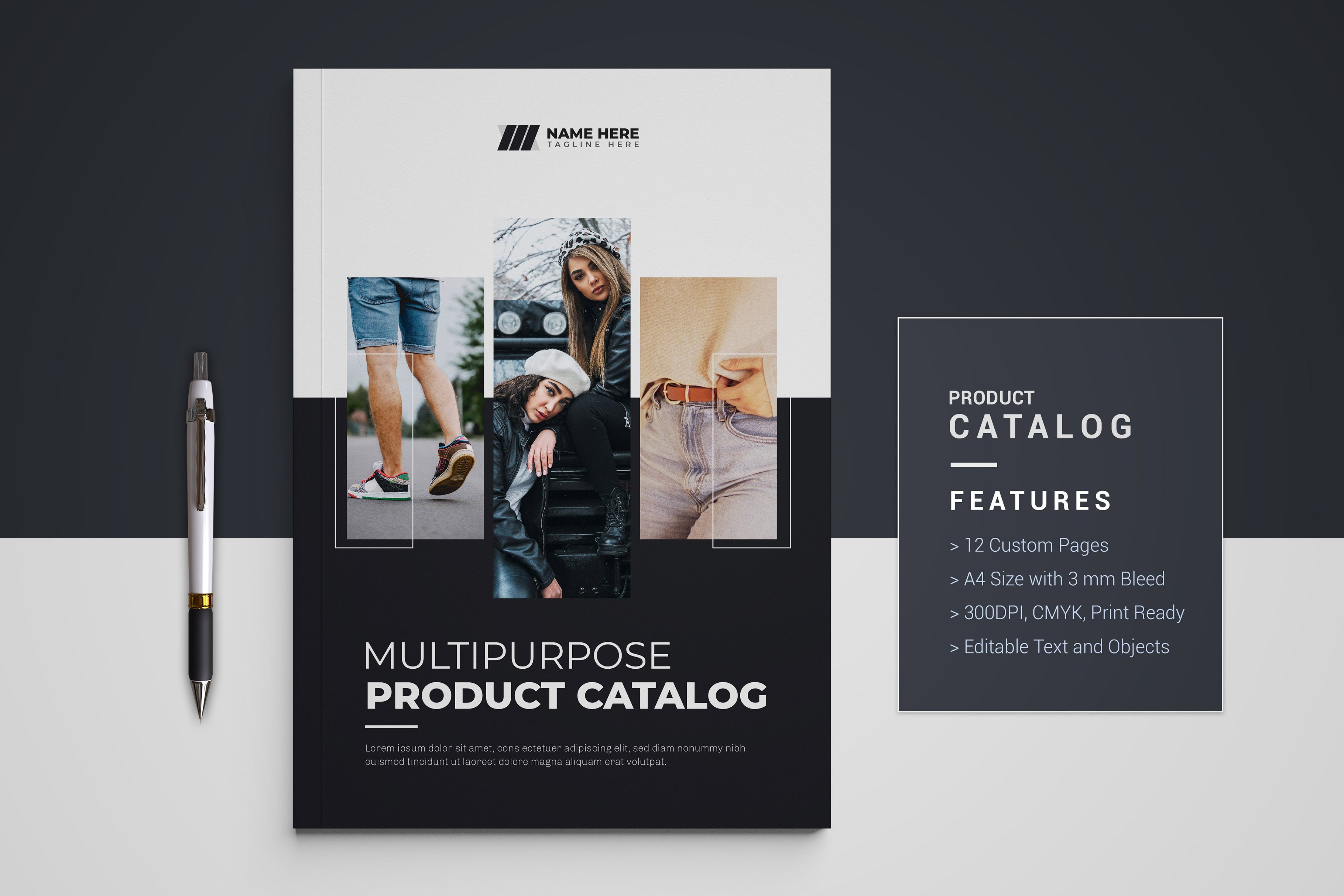 Multipurpose Product Catalog Layout preview image.