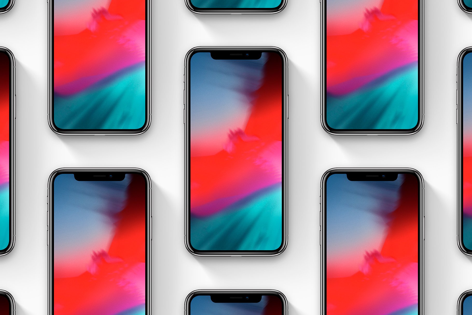 Phone X 16 Mockups preview image.